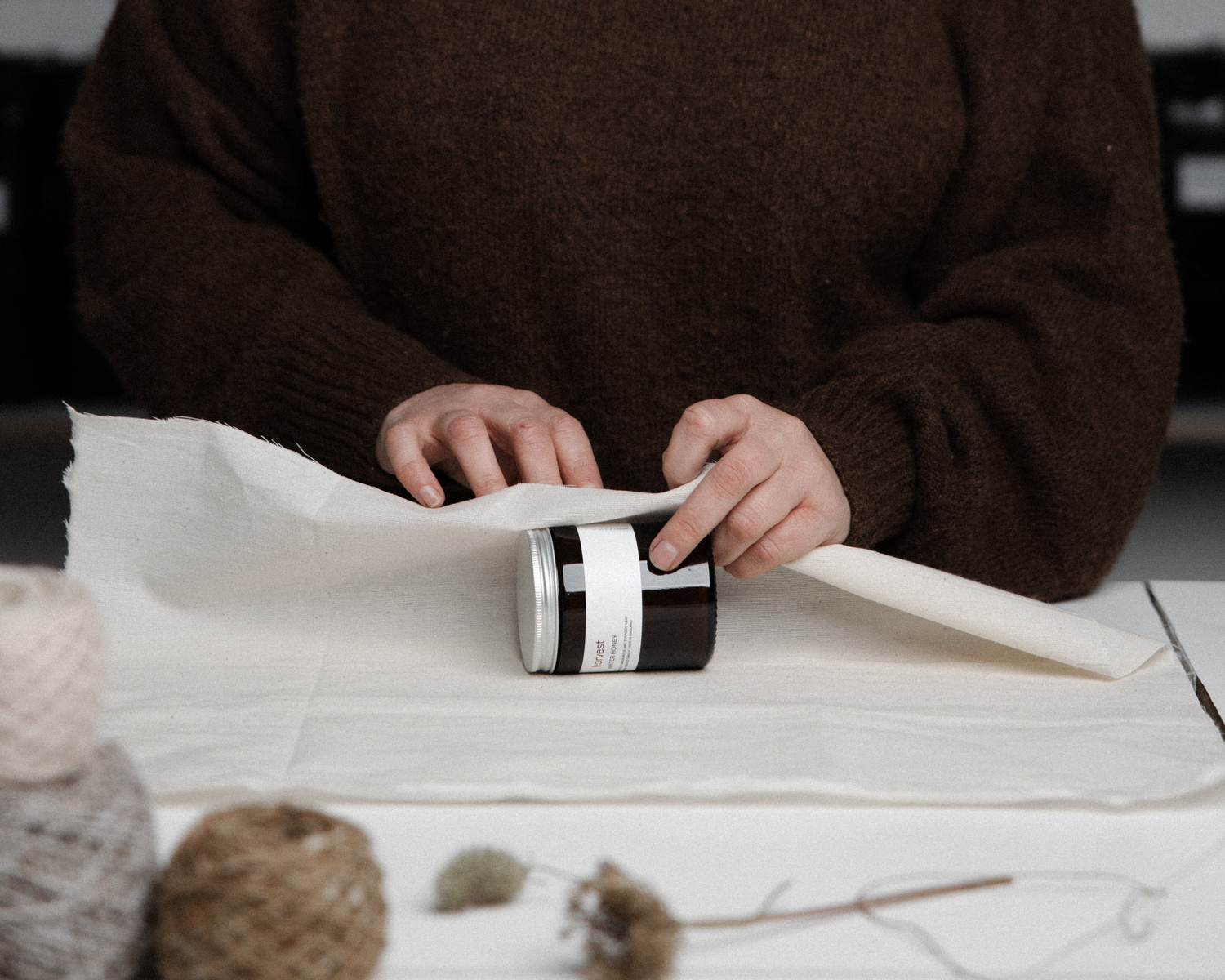 Candle Gift Wrapping