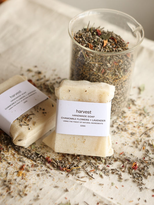 Chamomile Flowers + Lavender Soap