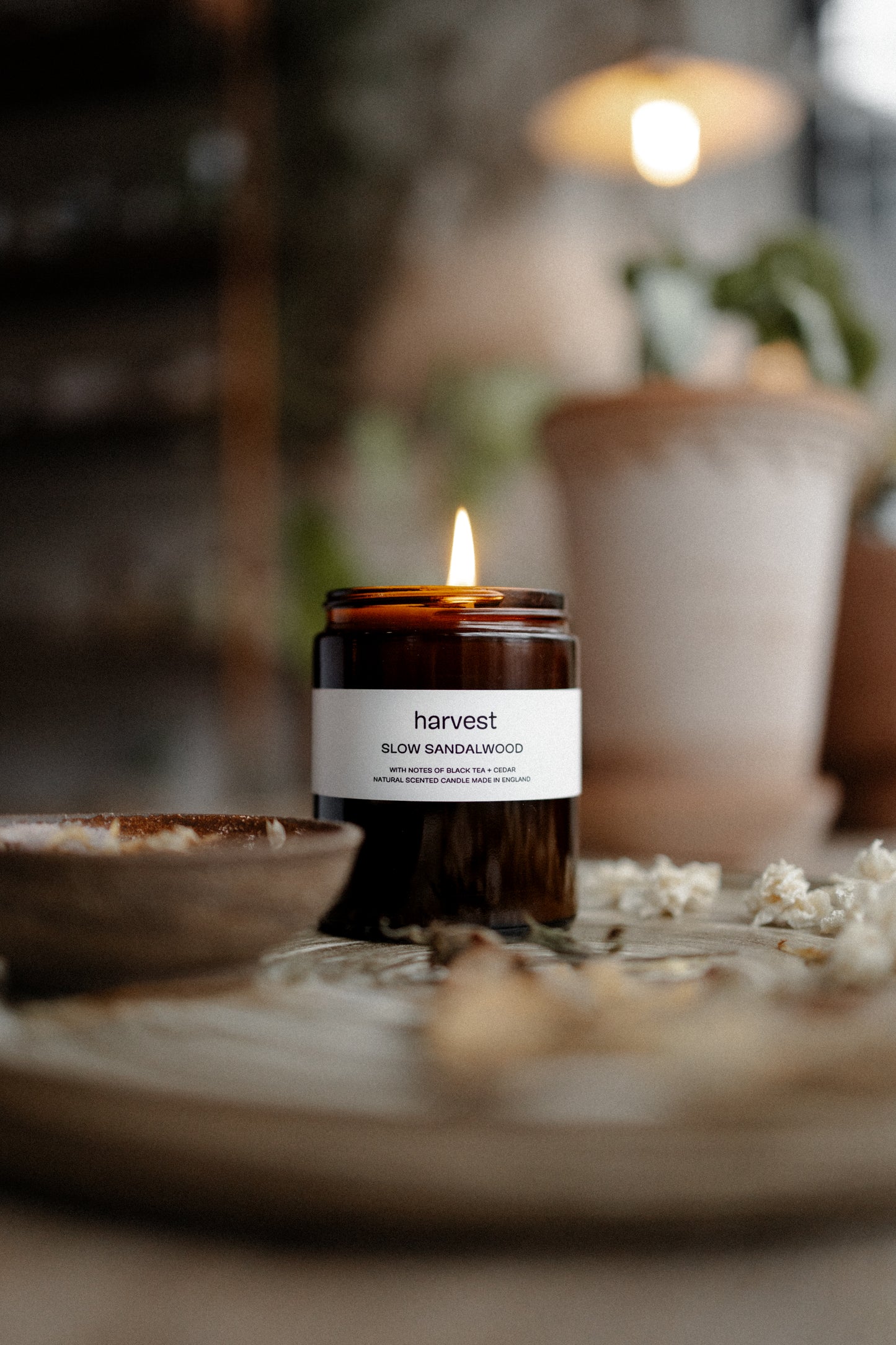 Slow Sandalwood Candle