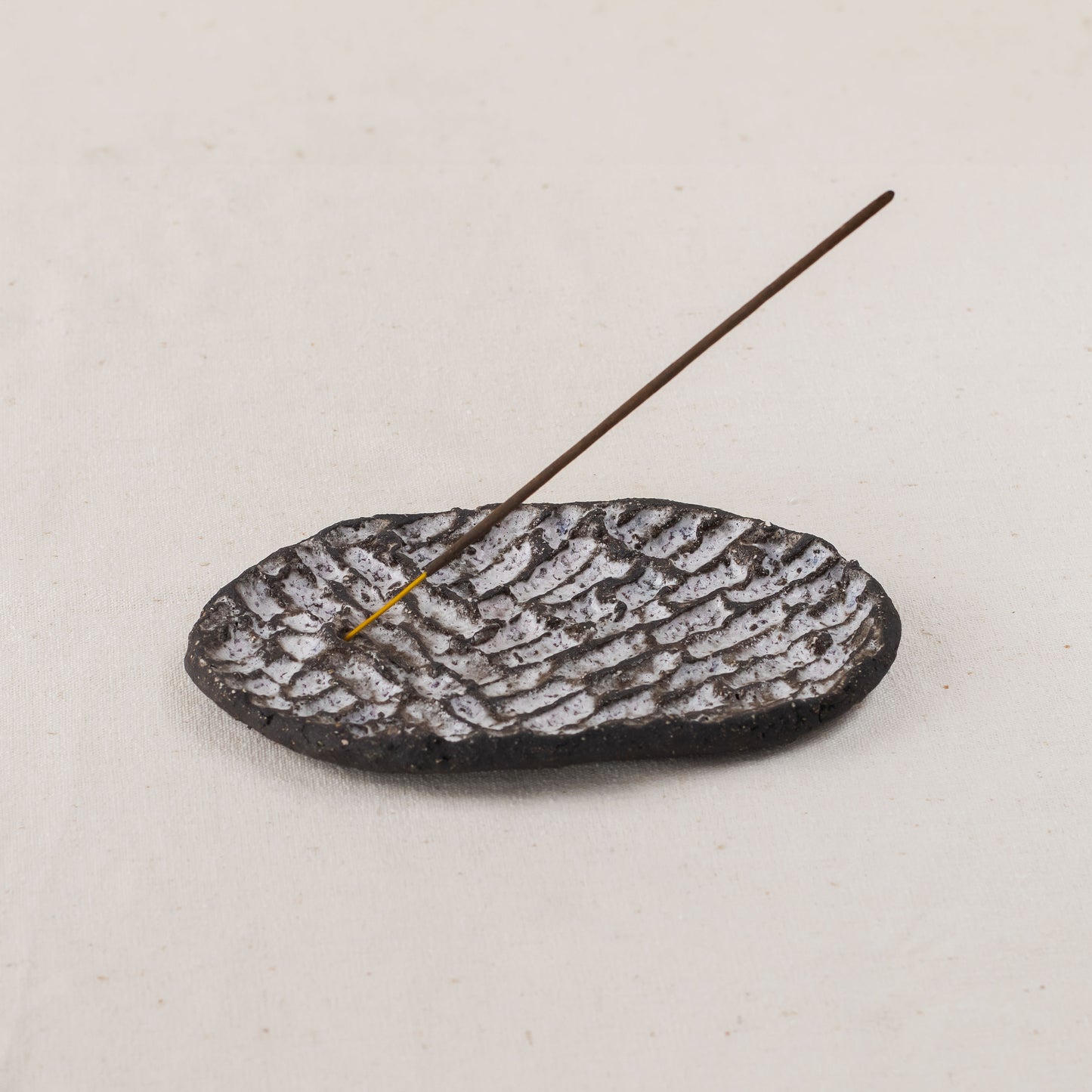 Ceramic Oval Incense Holder