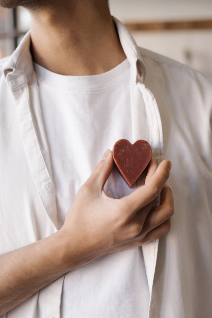 Mother's Day Heart Soap