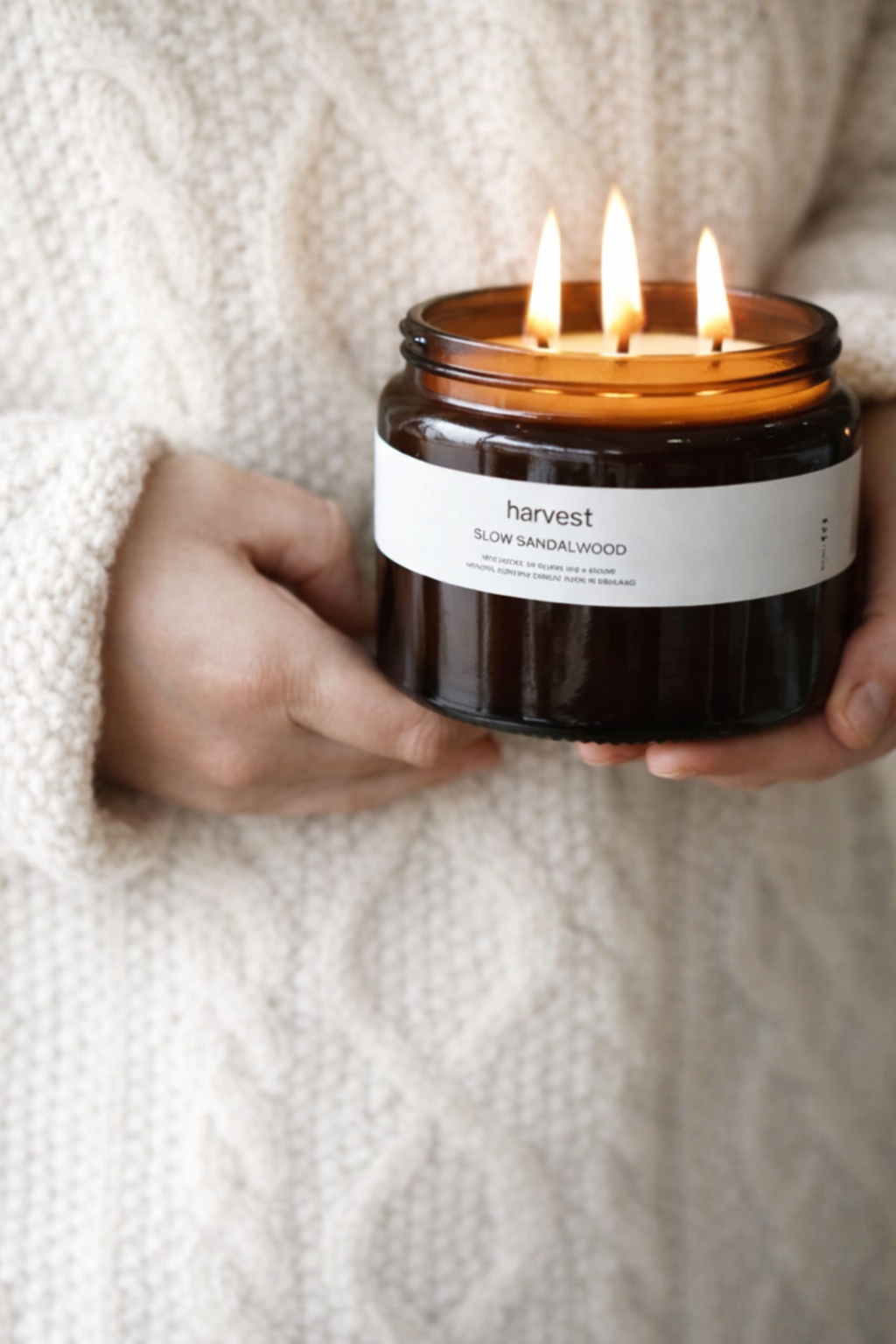 Custom 3 Wick Candle