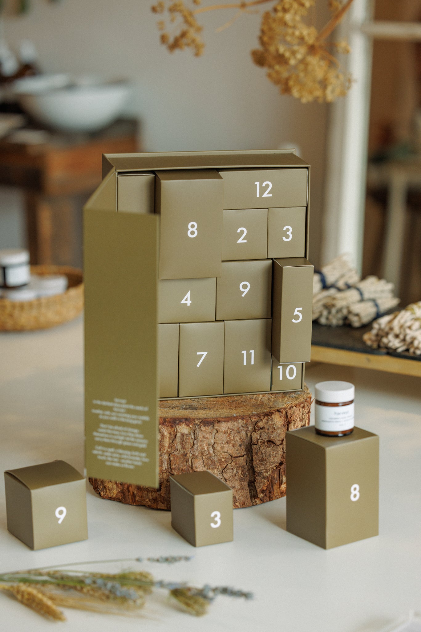 12 Days of Christmas Calendar Open