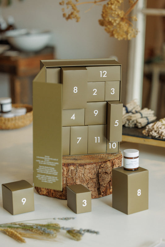 12 Days of Christmas Calendar Open