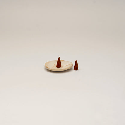 Ceramic Incense Cone Dish