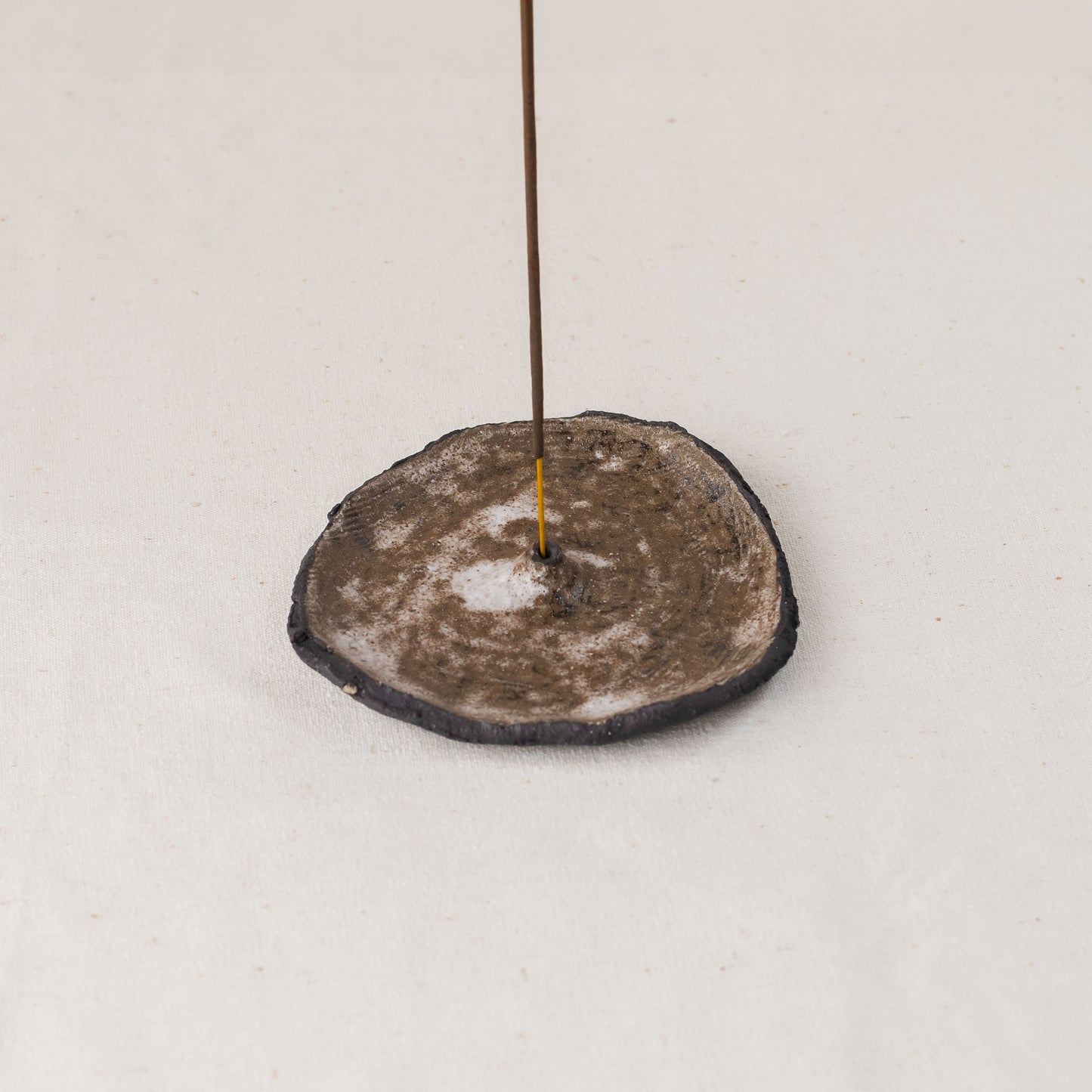 Ceramic Round Incense Holder