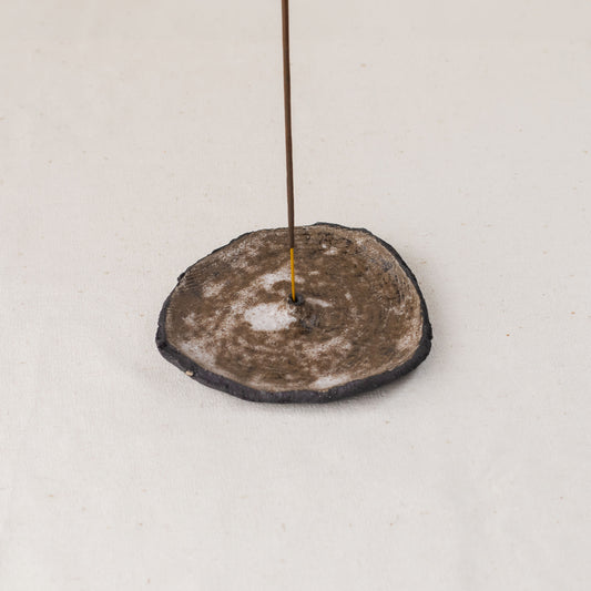 Ceramic Round Incense Holder