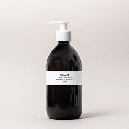 Bergamot + Rosemary Hand/Body Wash 500ml